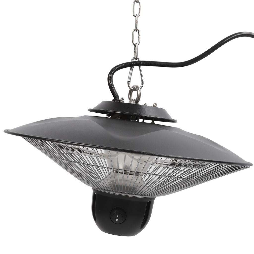 Подвесной обогреватель 1500 Вт из углеродного волокна 3 с быстрый нагрев водонепроницаемый электрический обогреватель для патио