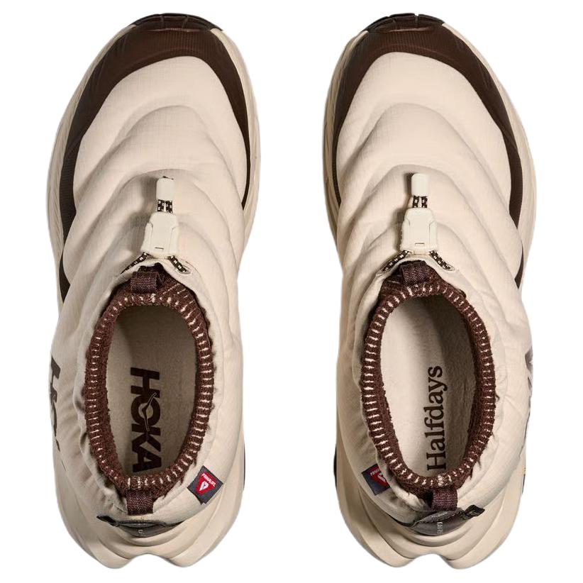 Halfdays x HOKA Kaha 2 Frost Moc GORE-TEX Овсяное Молоко Пряный Какао Женские Кроссовки Кремовые 1178631-OPK