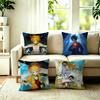 Hot Anime NNeverland Square DoubleSided Printed Pillow Case Bedroom Bedside Pillow Sofa Cushion Cover