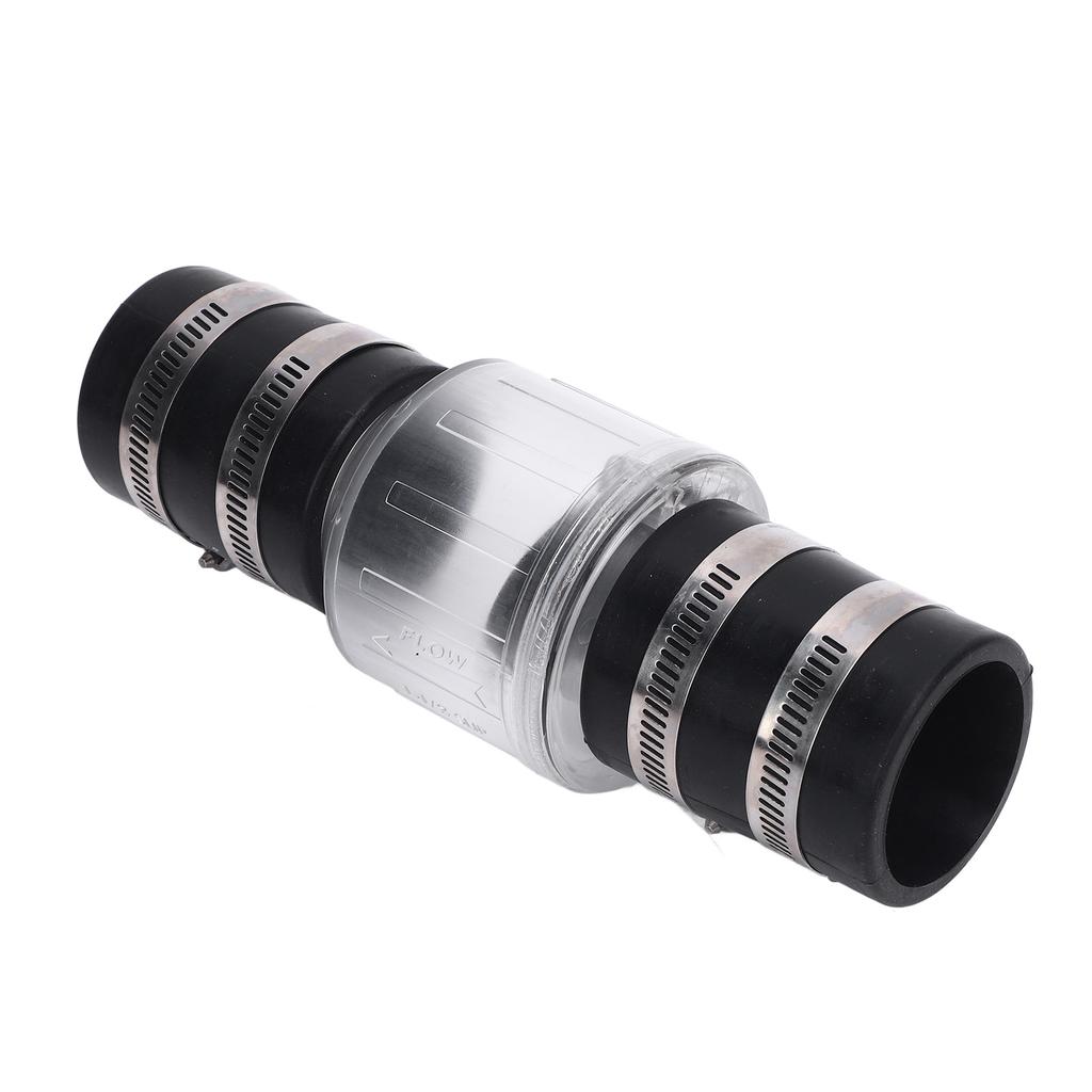 Обратный клапан дренажного насоса с пружинной заслонкой, тихий прозрачный обратный клапан дренажного насоса для 112