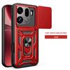 Чехол для OPPO Find x9 Чехол Oppo find X9 Pro oppo find x9p Магнитное кольцо-держатель Бронированный чехол для телефона Защитная задняя крышка со шторкой для камеры