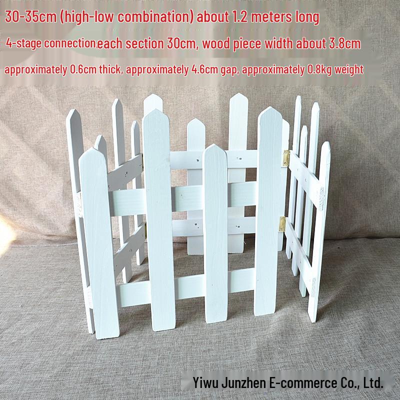 Деревянный штакетник Праздничное украшение для внутреннего и наружного использования