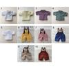 Pants T-shirt Suits for Obitsu11 Doll Denim Pants Fashion Overalls Doll Clothes Knitted Tops