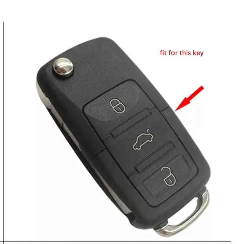 Силиконовый чехол для автомобильного ключа для VW Volkswagen polo passat b5 Tiguan Golf T4 для Seat Leon Altea Ateca Для Skoda Octavia Superb