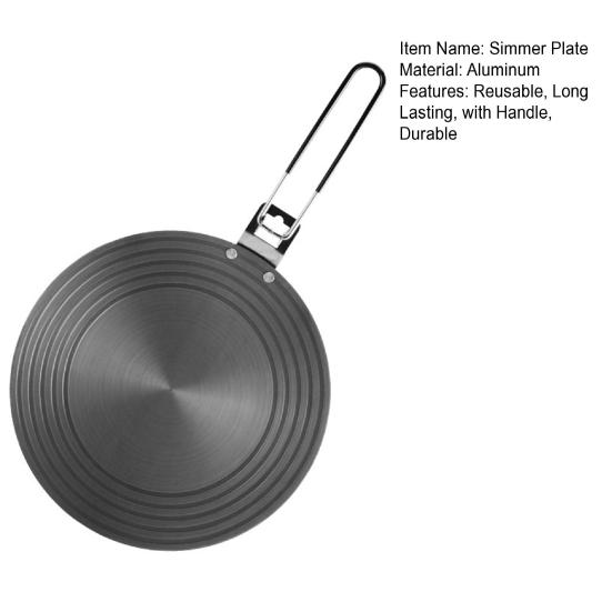 Газовая плита, варочная панель с ручкой против ожогов, быстрый нагрев, круглый рассеиватель тепла, защитные аксессуары для посуды