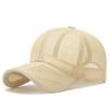 Summer Breathable Baseball Cap Mesh Sun Hat Men Outdoor Golf Fishing Hats Snapback Panama Hat Visor Peaked Cap