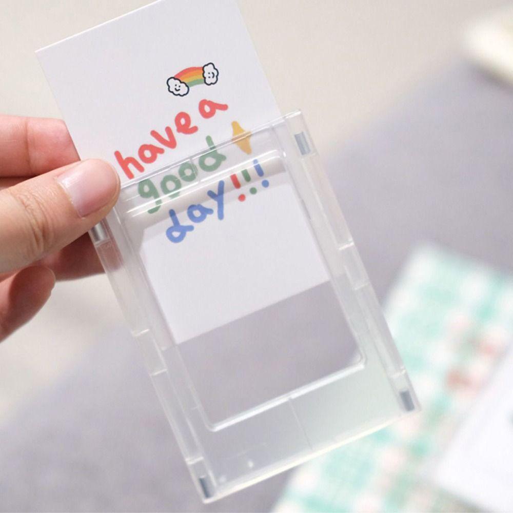 3-Inch Photo Frame Acrylic Card Display Stand Picture Frames for Polaroid Photo Picture