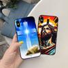 ED27 Jesus Cross Phone Case for iPhone 6 6s 7 8 11 12 13 14 15 XS Pro Max XR X SE Samsung S20 S21 S22 S23 S24 FE Ultra Plus Lite S21S A55
