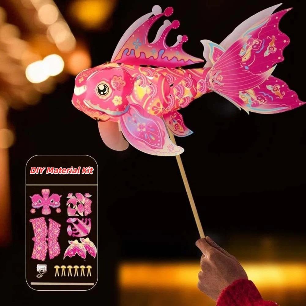 Portable Luminous Fish Light Bright LED Handheld Koi Ornament Photoshoot Decor