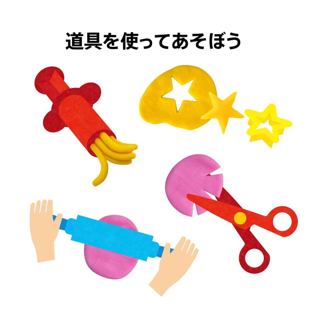 BorneLund Original Kanten Nendo Studio First Tool Set (for Ages 2 and Up) NSSET002