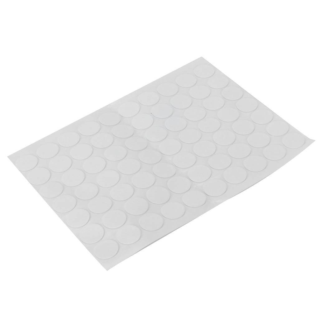 70Pcs Round Sticker Acrylic Acid Transparent Double Sided Adhesive Tape for Fixation