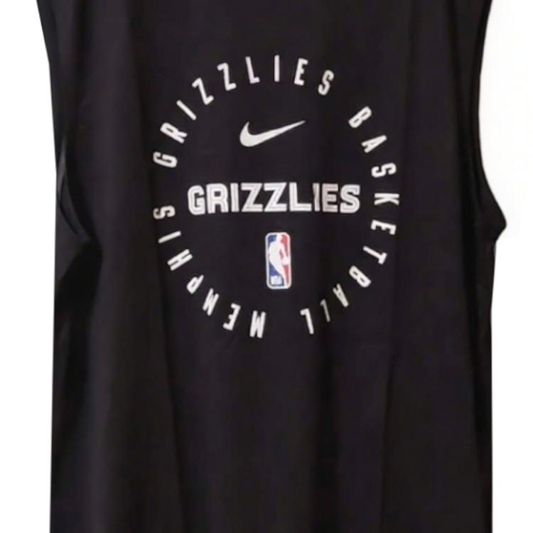 Nike NBA Grizzlies Пуловер с круглым вырезом Удобный Универсальный Жилет Мужские топы HF1875-010