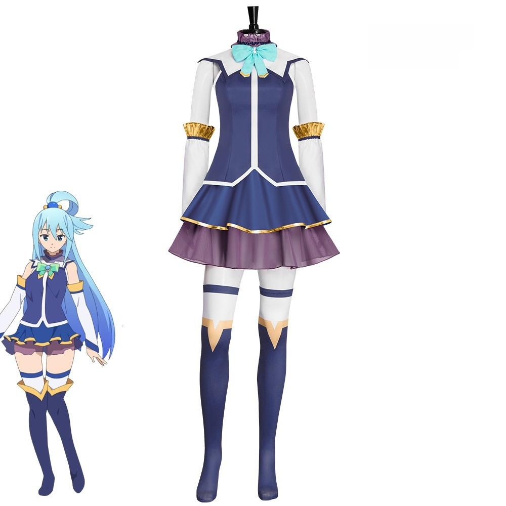 Косплей-костюм из Konosuba: Божье благословение на этот прекрасный мир в уличном стиле для игровых, аниме-конвенций и мероприятий