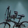Quick Release Folding Bike Child Seat with Guardrail