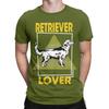Love Labrador Retriever dog Graphic 100 Cotton TShirt Labrador Retriever Tees Tops For Unisex