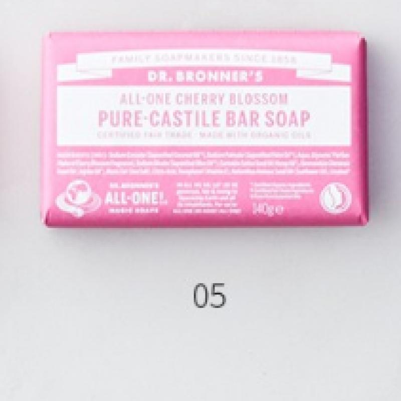 Dr. Bronner S Sandalwood jaSmine Pure caStile Bar Soap 140g