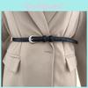 Style Womens Minimalist Waist Belt Metal Buckle Dress Suit Shapewear Belt