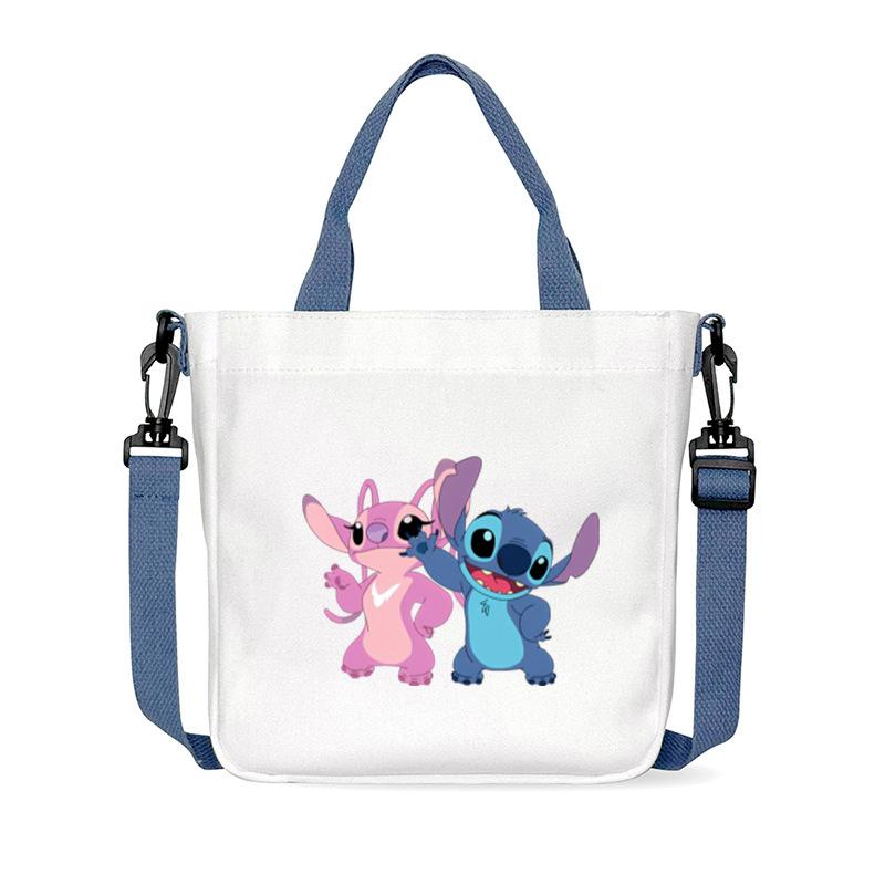 Anime Peripheral Cartoon Printed Student Shoulder Bag Women'S Oblique Span Handbag