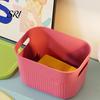 Balcony Gardening Supplies Container Storage Box with Handle And Lid Organizer Space Office Saving Stackable for Kitchen Bedroom Dormitory