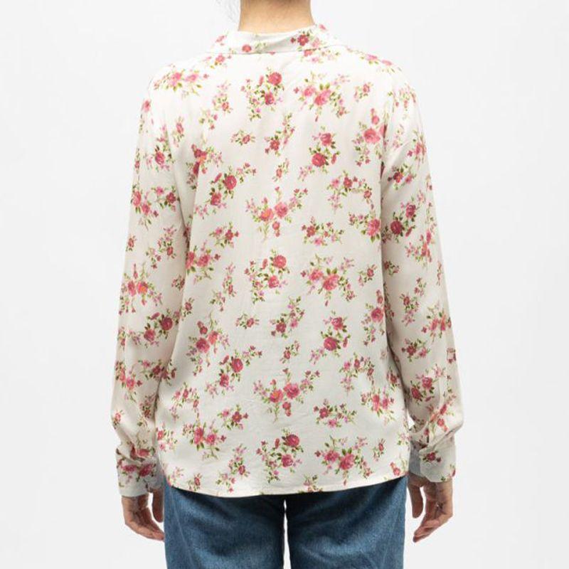Cozy Vintage Floral Lightweight Shirt Woman LA PETITE ETOILE