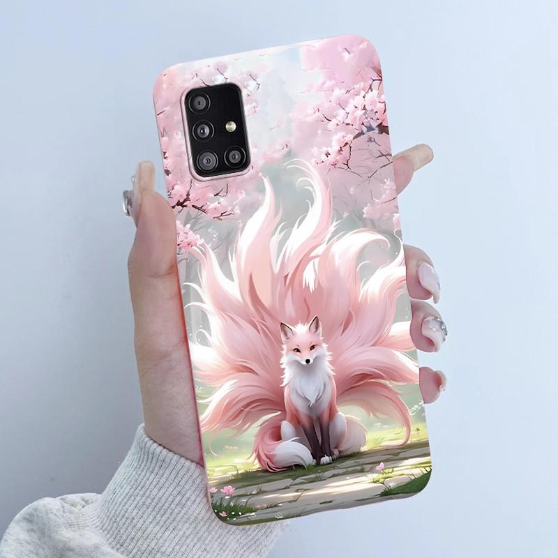 Чехол для телефона Samsung Galaxy A51 A71 5G Девочка с бабочкой Мягкий силикон ТПУ Задняя крышка SM-A516B A516N A516V A716V A716U Чехлы