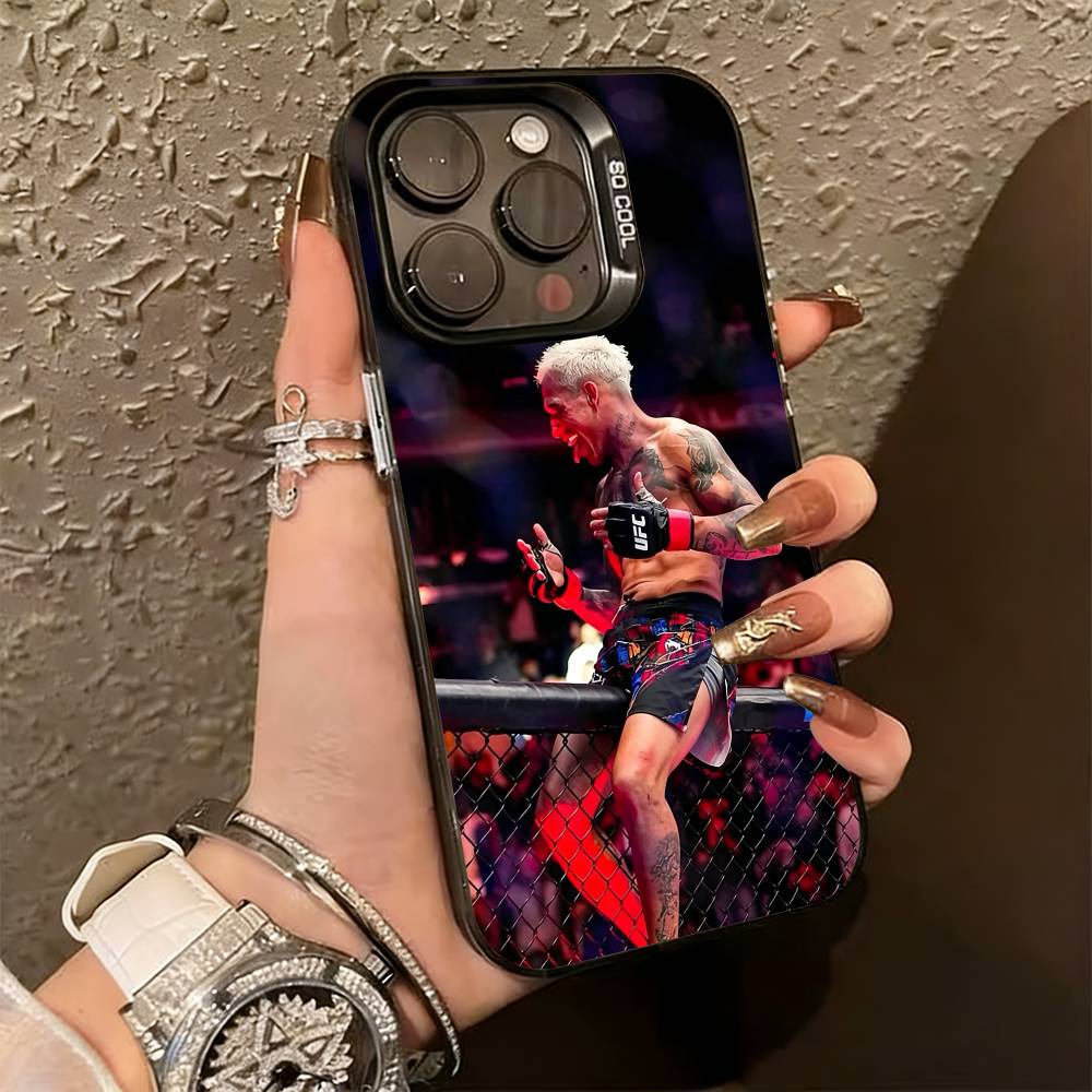 Чехол для телефона C-Charles Do Bronx O-Oliveira для iPhone 17,16,15,14,13,12,11 Plus,Pro Max,XS, Цветной Серебряный Покрытый Внутренний Чехол