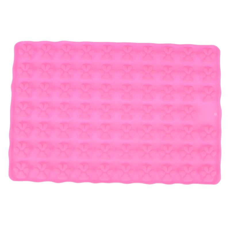 1Pc 69Cavity Silicone Dog Cat Paw Print Treat Molds Mini Gummy Candy Molds