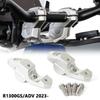 Аксессуары для мотоциклов Для BMW R 1300 GS Adventure R1300GS r1300gs 2023-2025 Подъемник руля Крепление руля Зажим руля Серебристый