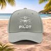 Drone Pilot Baseball Cap Lightweight Adjustable Unisex for Running Fitness Outdoor Sports