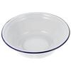 Chicken Breader Bowl Old-fashioned Enamel Home Curled Edge Vegetable and Fruit Basin Soup Bowls