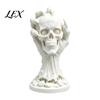 Skull Hand Statue 3D Printed & Devil Figurine, Realistic Holding Unique Halloween Gifts Statue, Gothic Desktop Ornament for Home Decoration