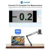SUNSHINE MS10E-05 4K HD Digital Microscope Universal Stand 180° Rotation Adjustable Brightness Microscope Gimbal Mount Tool