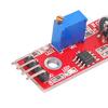 Sound Sensor Detection Module High Sensitivity Sensor Module Signal Output Indication DC 4-6V for Voice Controlled Lights