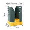 Adjustable Size Expandable Garbage Bin Large Capacity Garbage Bag Holder  Living Room