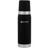 STANLEY Master Vacuum Bottle Matte Black Water Bottle Thermal Insulation Stainless Steel Bottle Water Bottle Outdoor Dishwasher Safe Warranty Japanese