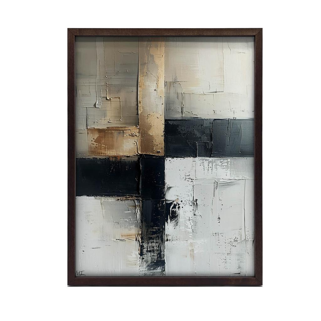 Stylish Minimalism Stylish Minimalism, 50X70 Cm, Gold Aluminum Frame, 230 Gsm Matte Paper