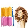 18Pcs/bag Snail Shaped Hair Rollers Not Waveform Spiral Curls Hair Curler Soft Hair Curler Magic DIY Hair Rollers Hair Styling Tools
