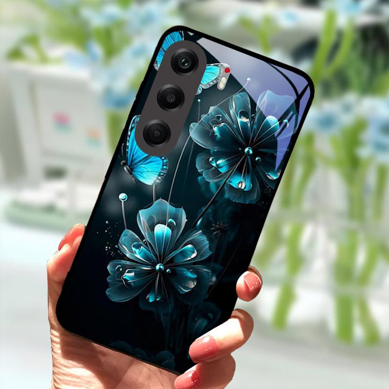 Чехол для телефона Tecno Camon40 40Pro 4G, модный, из закаленного стекла, противоударный, для Tecno Camon 40 Pro, чехол CM6 Funda