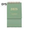 Настольный календарь 2025, ежегодный планировщик, перекидной календарь со спиральным списком дел, органайзер для расписания, домашний офис, школьные принадлежности