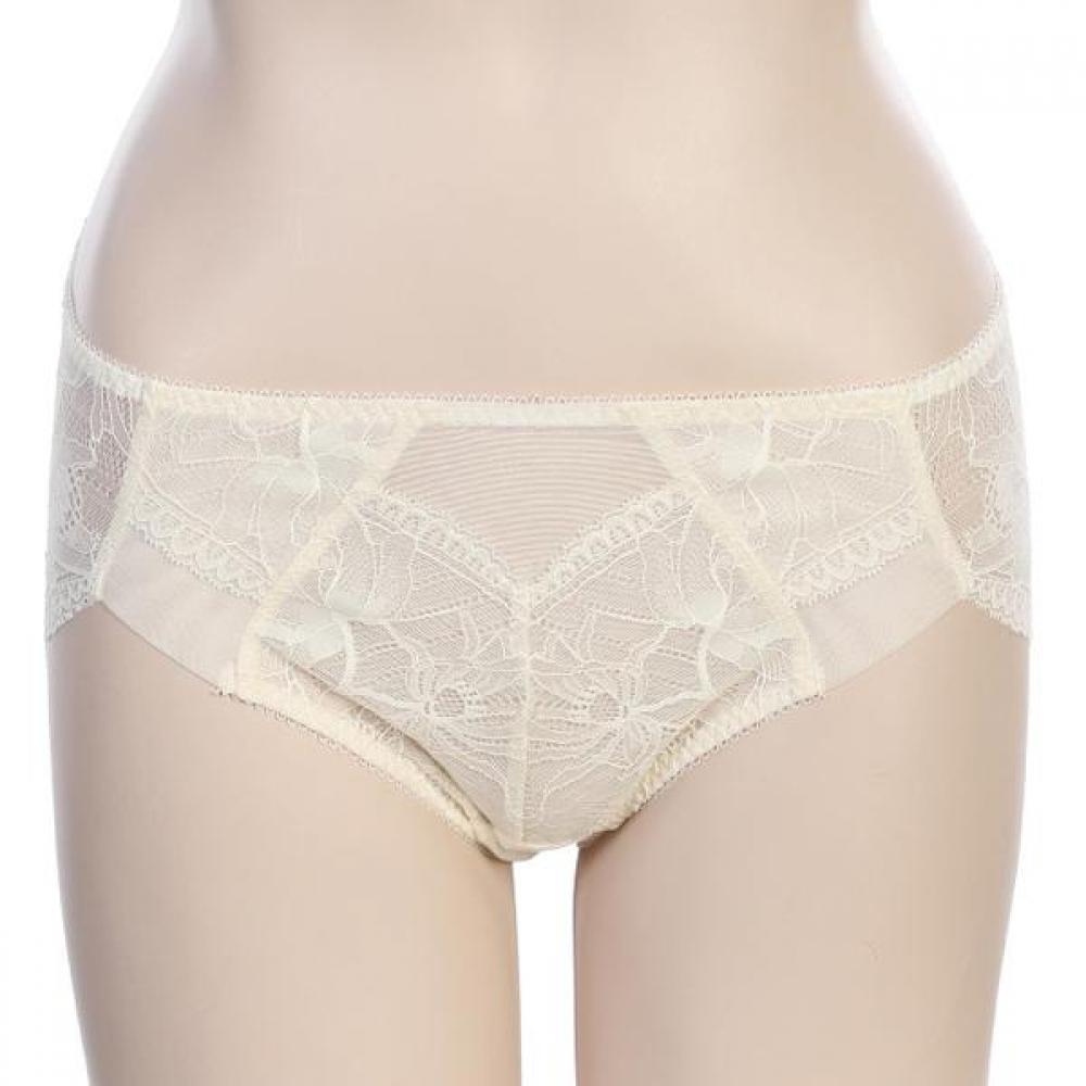Barbara Lace Triangle Panty 2color Abp4455