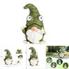 Frog Gnome Figurine Resin Decor For Home Garden Creative Display