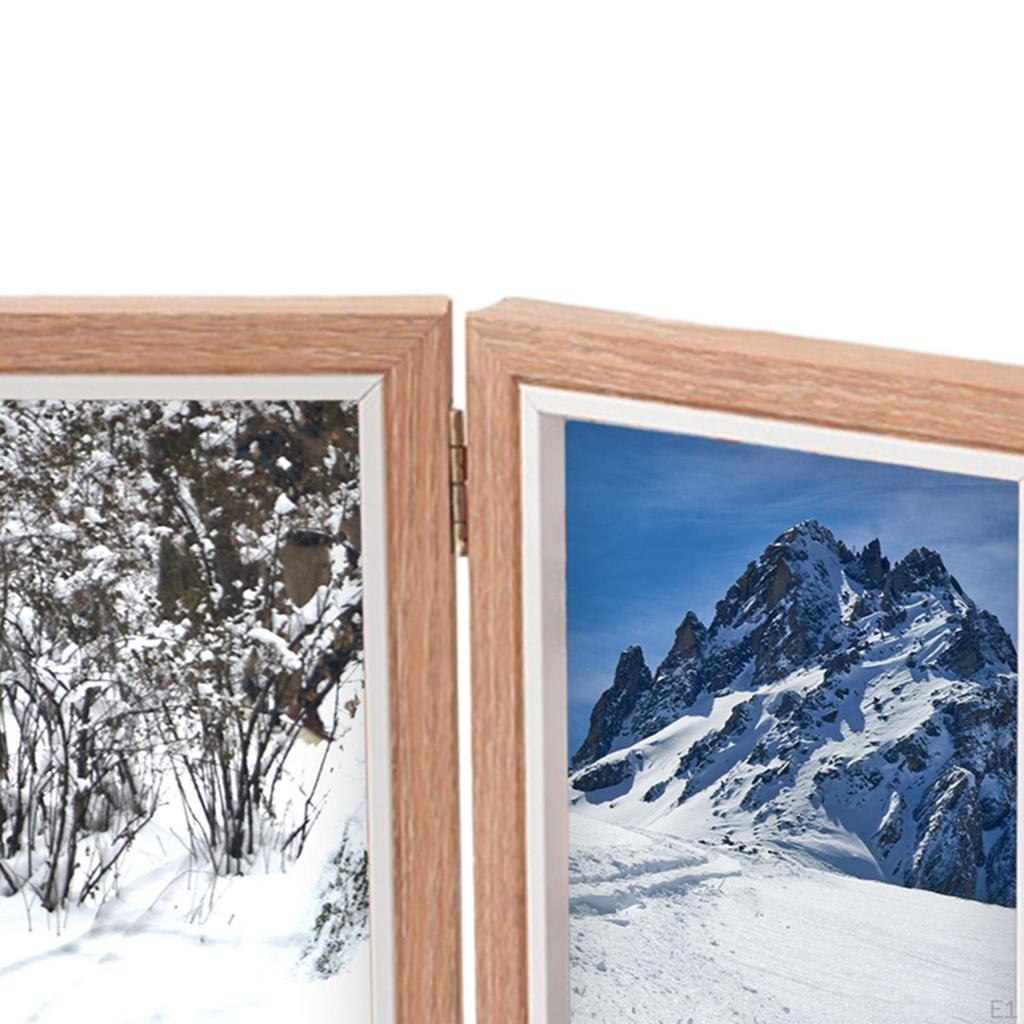 4x6 Photo Frame for Family Images - Vertical Display Holder Home