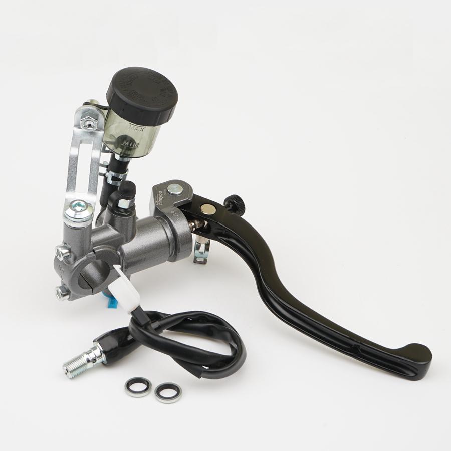 Рычаг главного тормозного цилиндра мотоцикла, гидравлическое сцепление, поршень 17,5 мм, универсальный 22 мм для Cafe Racer Aprilia cb1000r