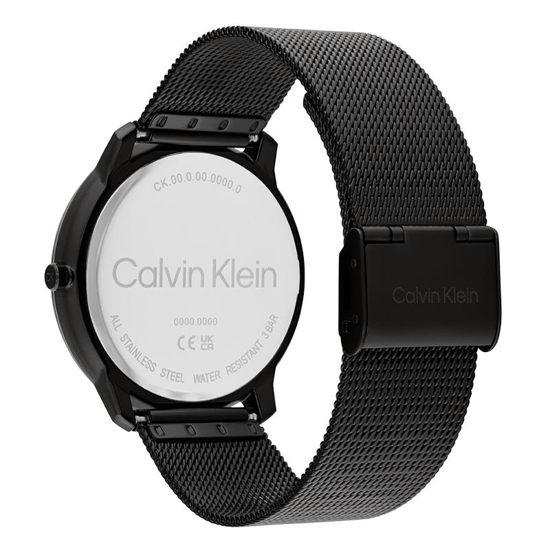 Calvin Klein Кварцевые часы Стальной браслет 40 мм Зеленый циферблат Унисекс часы 25300013