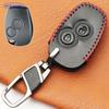 Чехол-брелок для ключа 2 кнопки Кожаный Для Renault Trafic Clio Master Modus Twingo Dacia Duster Logan Sandero Opel Vauxhall