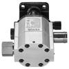 Hydraulic Wood Log Splitter Pump Kit, 16 GPM, 2 Stage 4000 PSI Aluminum Hydraulic Gear Pump, with Valve 1'' Inlet 1/2'' NPT Outlet 3600 RPM, for Small