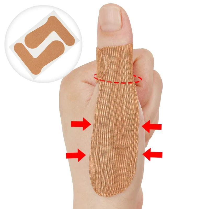 10 шт. Пластырь для коррекции большого пальца ноги Корректор большого пальца ноги Регулятор Патч для пальцев ног Защита Вальгусная деформация Ортопедическая наклейка Подушечка