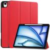 For iPad Air 13 (2025)/(2024) Leather Case Tri-Fold Stand Tablet Cover with Pen Slot