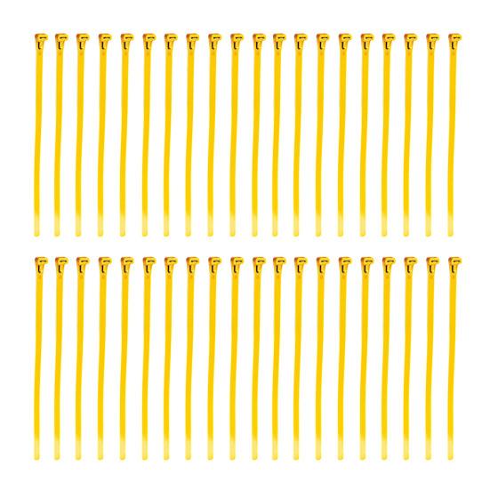 100 шт. Самозатягивающиеся нейлоновые кабельные стяжки Регулируемый многоцелевой ремешок для проводов Дом Офис Мастерская В помещении На улице Сверхпрочная стяжка-молния Обертка