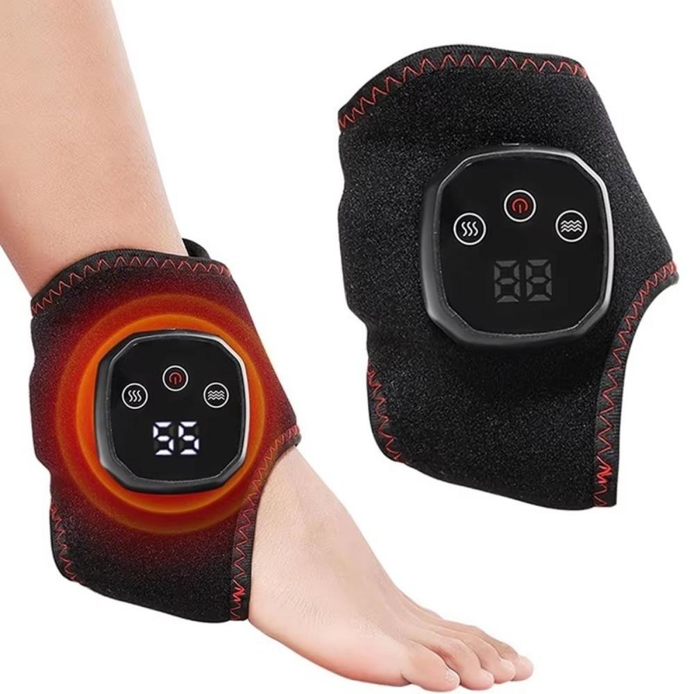 Hot Compress Ankle Massager Cordless Heating Wrist Guard Electric Wrist Brace Ankle Protection